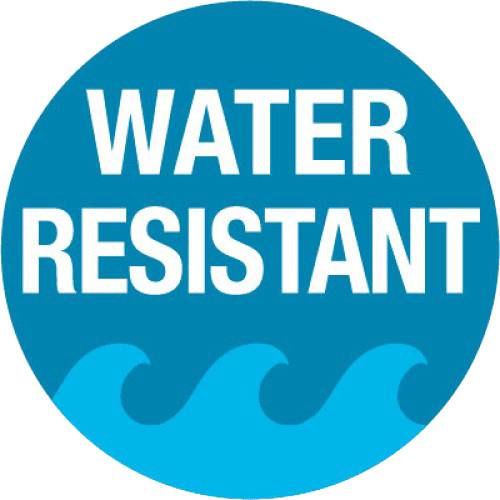 not water resistant
